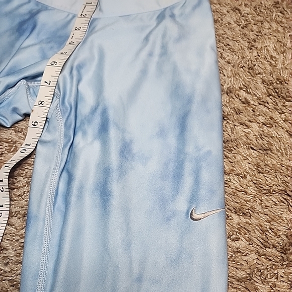 Nike sz Small  RELAY DRI-FIT "JUST DO IT"  Running  CAPRi Blue - Picture 8 of 10